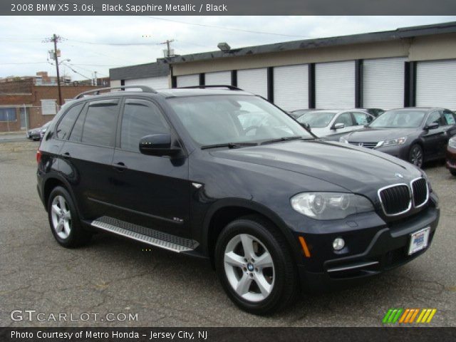 2008 BMW X5 3.0si in Black Sapphire Metallic