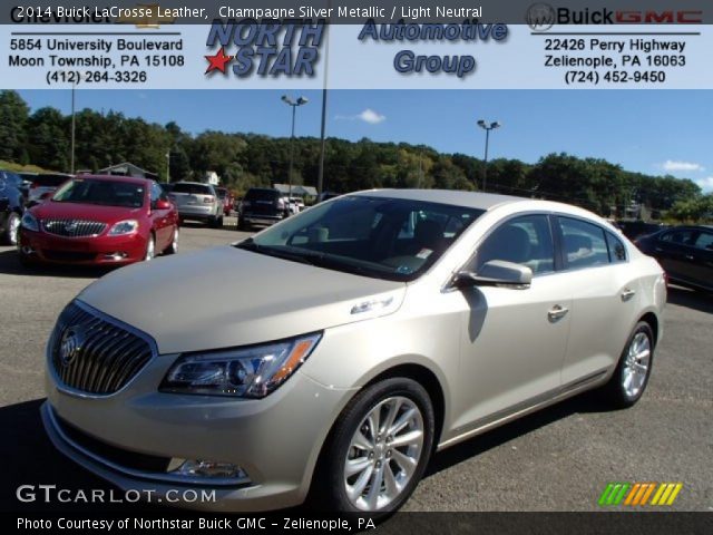 2014 Buick LaCrosse Leather in Champagne Silver Metallic
