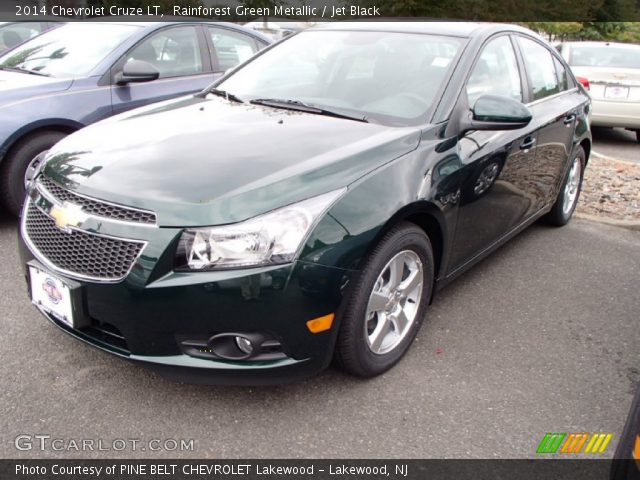 2014 Chevrolet Cruze LT in Rainforest Green Metallic