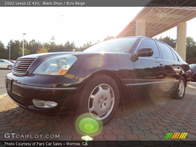 2002 Lexus LS 430 in Black Onyx