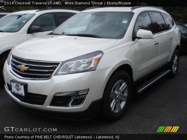 2014 Chevrolet Traverse LT AWD in White Diamond Tricoat