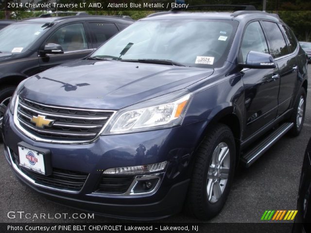 2014 Chevrolet Traverse LT AWD in Atlantis Blue Metallic