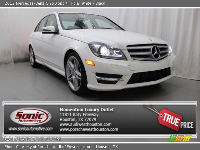 2013 Mercedes-Benz C 250 Sport in Polar White