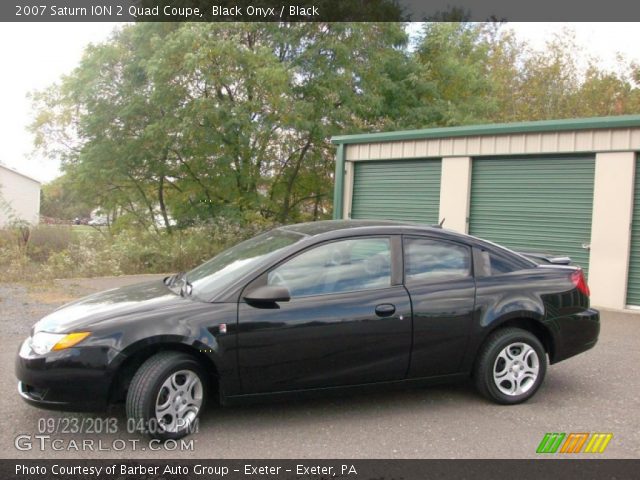 2007 Saturn ION 2 Quad Coupe in Black Onyx