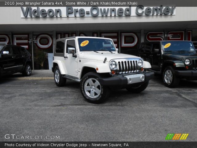 2010 Jeep Wrangler Sahara 4x4 in Stone White