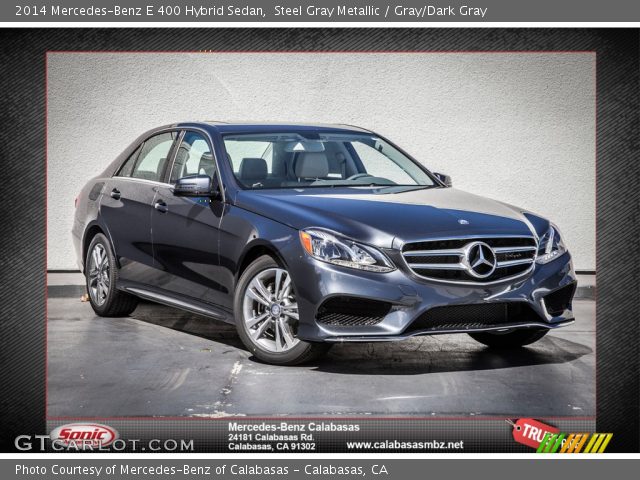 2014 Mercedes-Benz E 400 Hybrid Sedan in Steel Gray Metallic