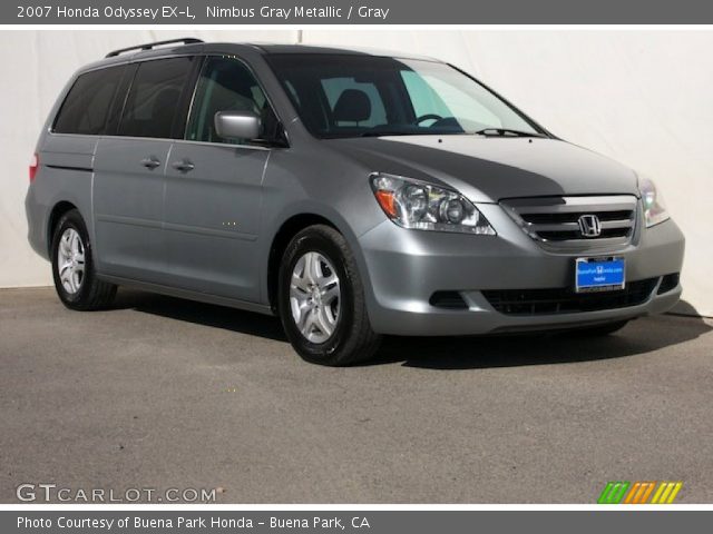 2007 Honda Odyssey EX-L in Nimbus Gray Metallic