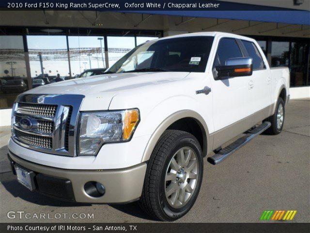 2010 Ford F150 King Ranch SuperCrew in Oxford White