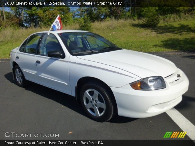 2003 Chevrolet Cavalier LS Sedan in Olympic White