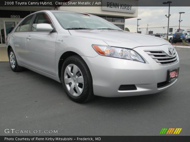 2008 Toyota Camry Hybrid in Classic Silver Metallic
