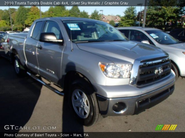 2010 Toyota Tundra Double Cab 4x4 in Silver Sky Metallic