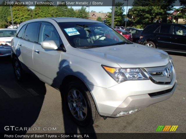 2008 Acura MDX Technology in Billet Silver Metallic