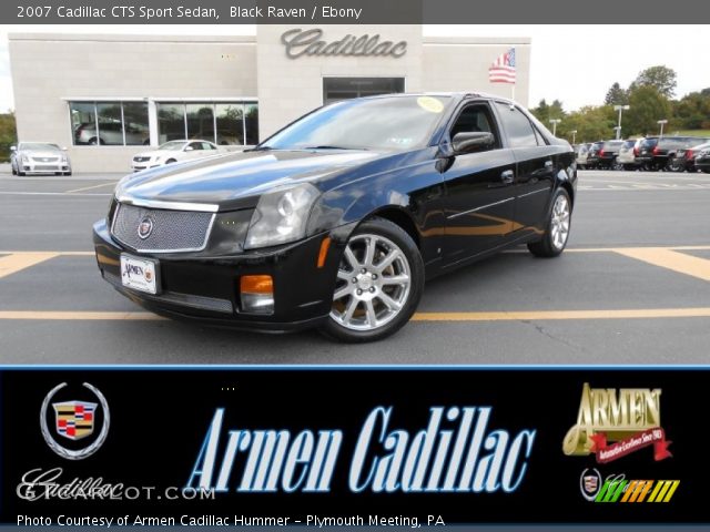 2007 Cadillac CTS Sport Sedan in Black Raven