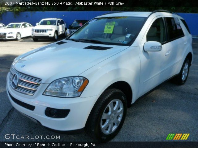 2007 Mercedes-Benz ML 350 4Matic in Alabaster White