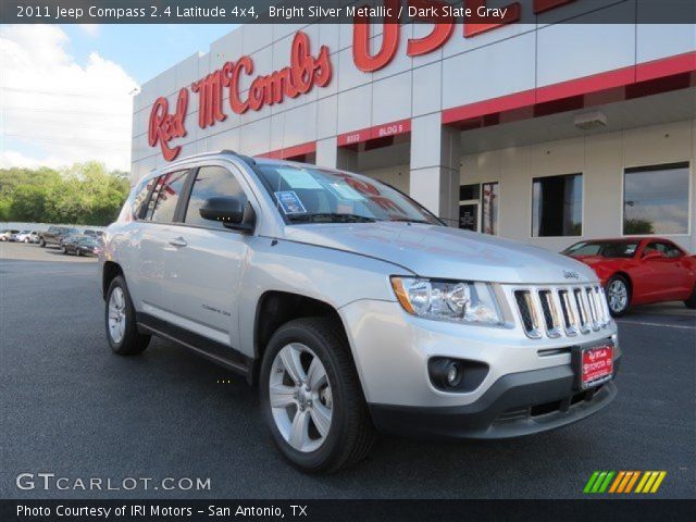 2011 Jeep Compass 2.4 Latitude 4x4 in Bright Silver Metallic