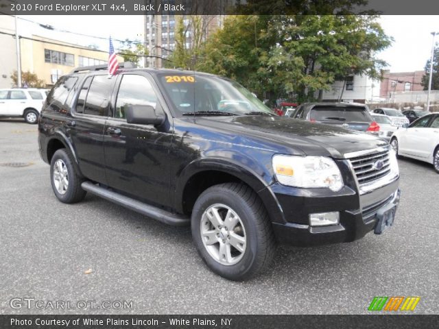 2010 Ford Explorer XLT 4x4 in Black