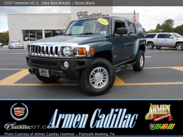 2007 Hummer H3 X in Slate Blue Metallic