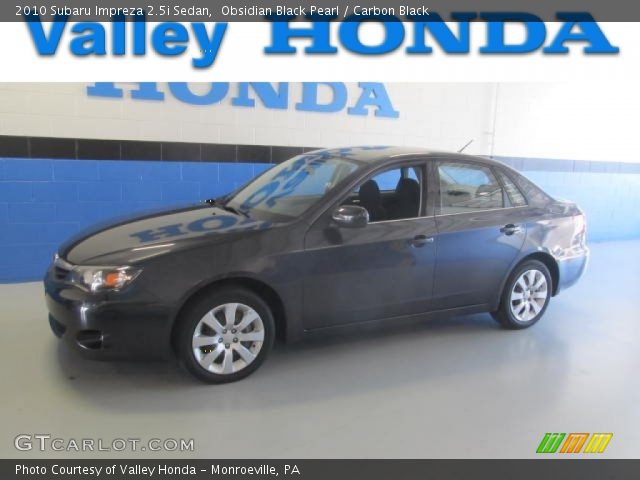 2010 Subaru Impreza 2.5i Sedan in Obsidian Black Pearl