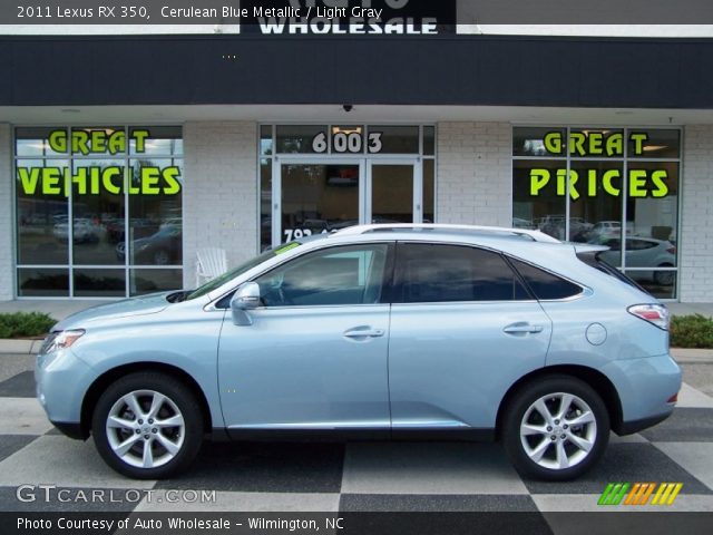 2011 Lexus RX 350 in Cerulean Blue Metallic