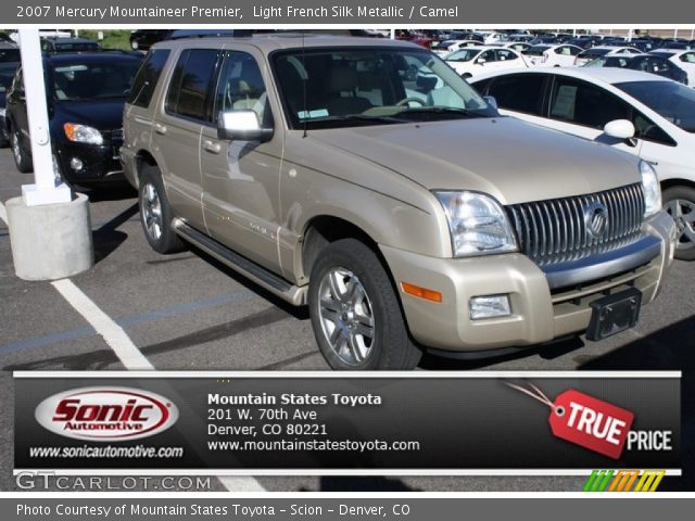 2007 Mercury Mountaineer Premier in Light French Silk Metallic