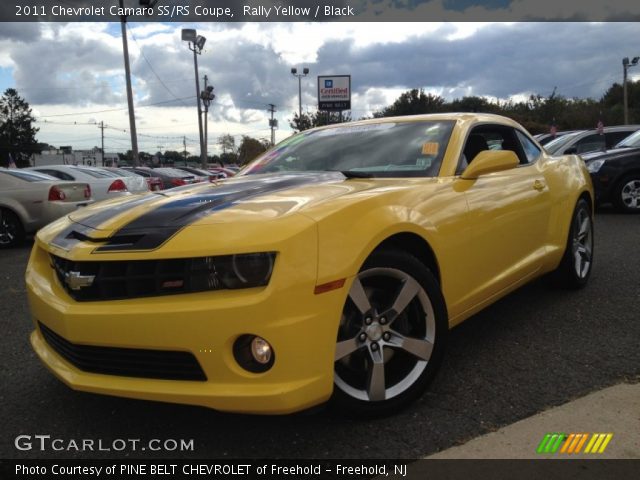 2011 Chevrolet Camaro SS/RS Coupe in Rally Yellow