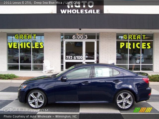 2011 Lexus IS 250 in Deep Sea Blue Mica