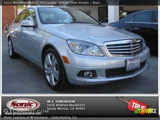 2011 Mercedes-Benz C 300 Luxury in Iridium Silver Metallic