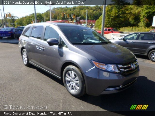 2014 Honda Odyssey EX-L in Modern Steel Metallic