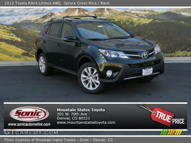 2013 Toyota RAV4 Limited AWD in Spruce Green Mica