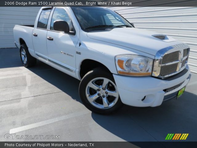 2006 Dodge Ram 1500 Laramie Quad Cab in Bright White