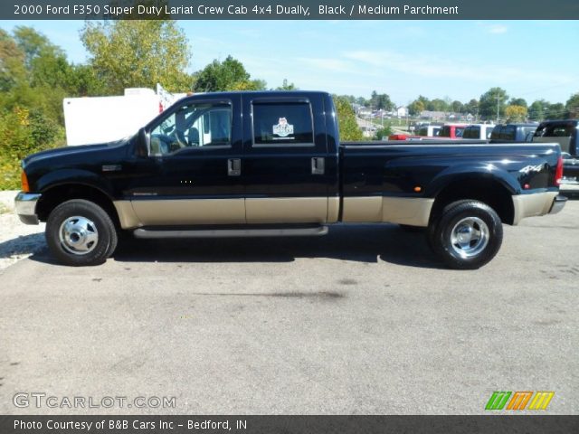2000 Ford F350 Super Duty Lariat Crew Cab 4x4 Dually in Black