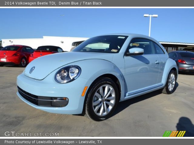 2014 Volkswagen Beetle TDI in Denim Blue