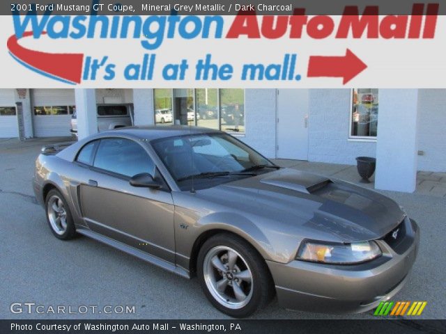 2001 Ford Mustang GT Coupe in Mineral Grey Metallic