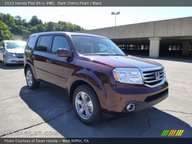 2013 Honda Pilot EX-L 4WD in Dark Cherry Pearl