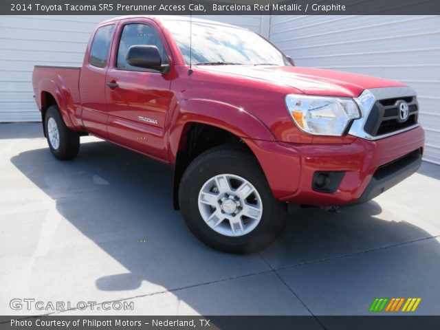 2014 Toyota Tacoma SR5 Prerunner Access Cab in Barcelona Red Metallic