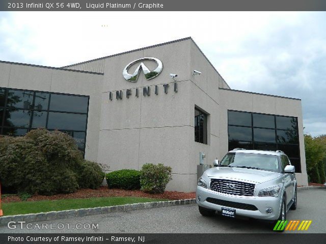 2013 Infiniti QX 56 4WD in Liquid Platinum