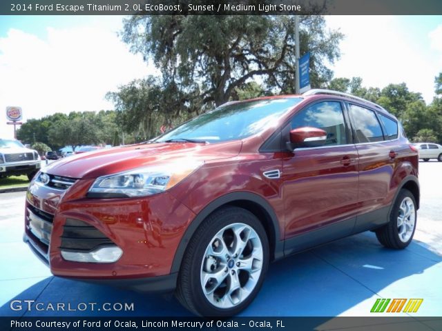 2014 Ford Escape Titanium 2.0L EcoBoost in Sunset