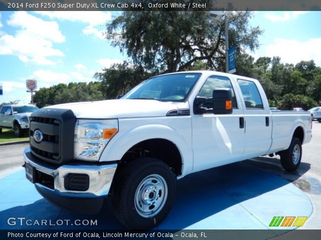 2014 Ford F250 Super Duty XL Crew Cab 4x4 in Oxford White