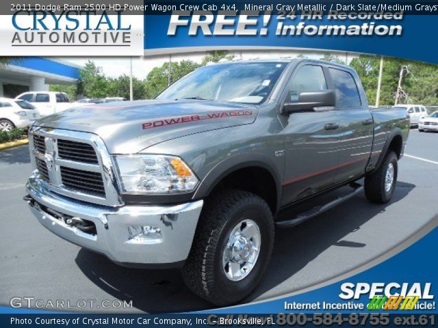 2011 Dodge Ram 2500 HD Power Wagon Crew Cab 4x4 in Mineral Gray Metallic