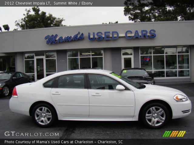 2012 Chevrolet Impala LT in Summit White
