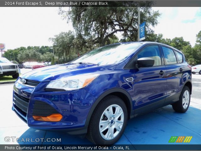 2014 Ford Escape S in Deep Impact Blue