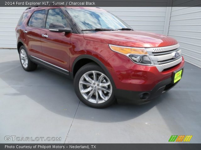 2014 Ford Explorer XLT in Sunset