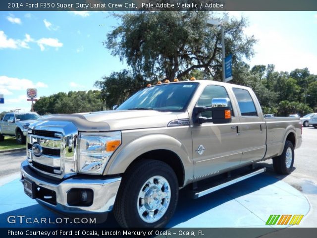2014 Ford F350 Super Duty Lariat Crew Cab in Pale Adobe Metallic