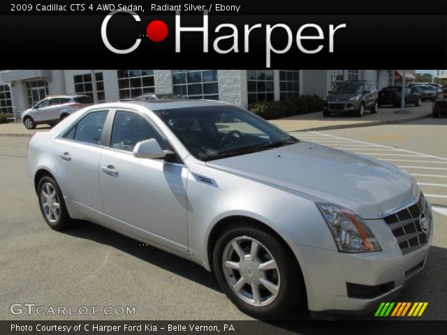 2009 Cadillac CTS 4 AWD Sedan in Radiant Silver