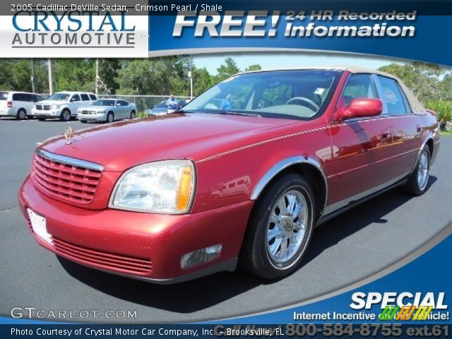 2005 Cadillac DeVille Sedan in Crimson Pearl