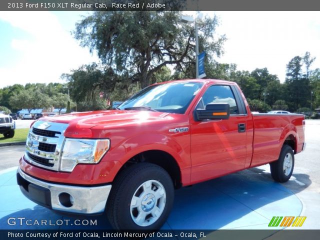 2013 Ford F150 XLT Regular Cab in Race Red