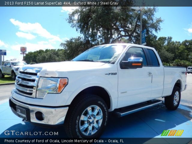 2013 Ford F150 Lariat SuperCab 4x4 in Oxford White
