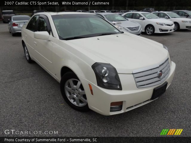 2007 Cadillac CTS Sport Sedan in White Diamond