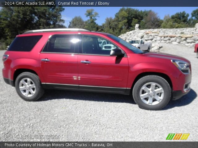 2014 GMC Acadia SLE AWD in Crystal Red Tintcoat