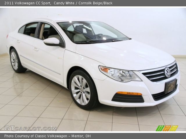 2011 Volkswagen CC Sport in Candy White